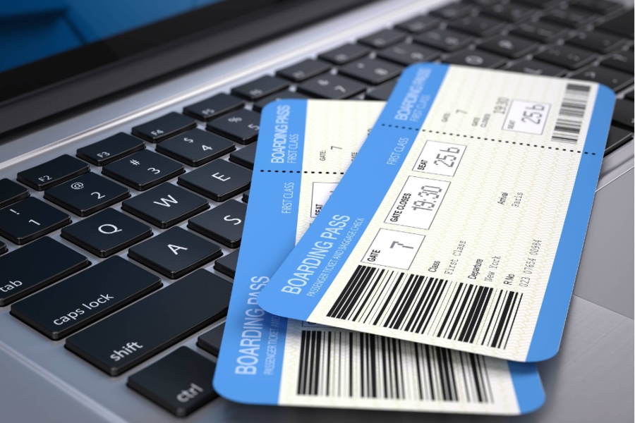 بلیط هواپیما دقیقه نودی